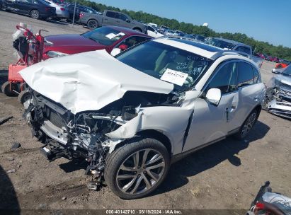 2016 INFINITI QX50 White  Gasoline JN1BJ0RRXGM266848 photo #3