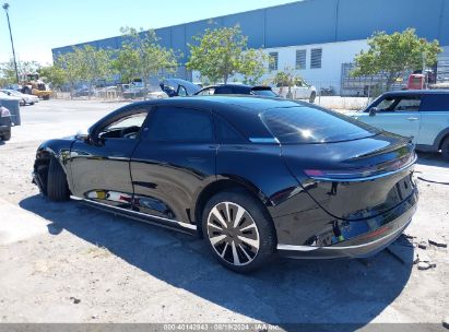 2022 LUCID AIR GRAND TOURING Black  Electric 50EA1GBA6NA004986 photo #4