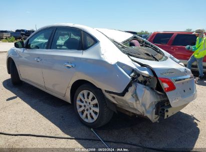 2014 NISSAN SENTRA S Silver  Gasoline 3N1AB7AP4EY217165 photo #4