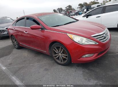 2013 HYUNDAI SONATA SE Red  Gasoline 5NPEC4AC0DH513349 photo #1