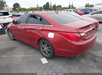 2013 HYUNDAI SONATA SE Red  Gasoline 5NPEC4AC0DH513349 photo #4