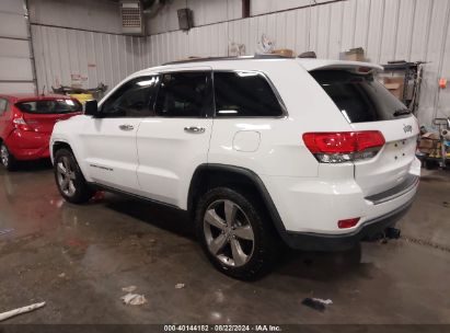 2014 JEEP GRAND CHEROKEE LIMITED White  Flexible Fuel 1C4RJEBG9EC303540 photo #4