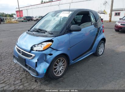 2014 SMART FORTWO ELECTRIC DRIVE PASSION Blue  Electric WMEEJ9AA1EK733170 photo #3