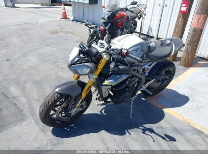 2022 TRIUMPH MOTORCYCLE SPEED TRIPLE 1200 RS Gray  Gasoline SMTP01ST0NTAF7736 photo #3