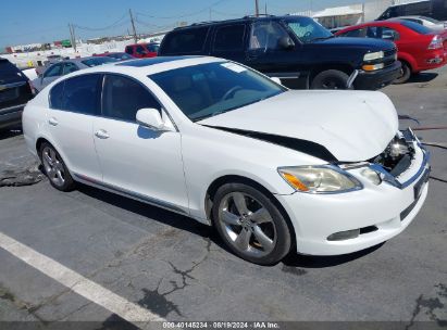 2008 LEXUS GS 350 White  Gasoline JTHBE96S280038105 photo #1