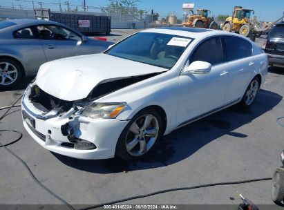 2008 LEXUS GS 350 White  Gasoline JTHBE96S280038105 photo #3