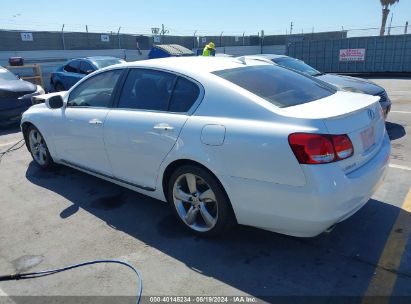 2008 LEXUS GS 350 White  Gasoline JTHBE96S280038105 photo #4