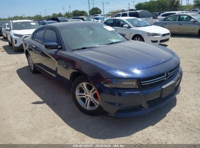 2015 DODGE CHARGER SE Blue  Flexible Fuel 2C3CDXBG2FH917180 photo #1