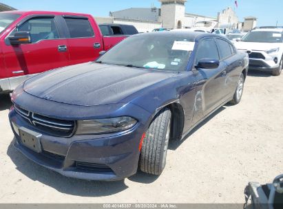 2015 DODGE CHARGER SE Blue  Flexible Fuel 2C3CDXBG2FH917180 photo #3