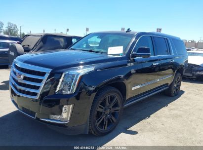 2017 CADILLAC ESCALADE ESV PREMIUM LUXURY Black  Gasoline 1GYS4JKJ7HR346802 photo #3