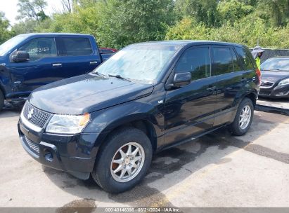 2008 SUZUKI GRAND VITARA Black  Gasoline JS3TD941484103176 photo #3