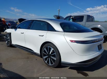 2023 LUCID AIR GRAND TOURING White  Electric 50EA1GBA1PA001237 photo #4