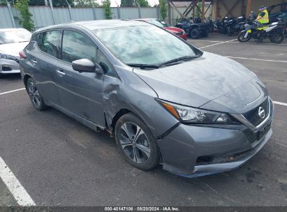 2021 NISSAN LEAF SL PLUS 62 KWH Gray  Electric 1N4BZ1DV1MC555723 photo #1