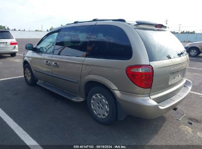 2002 CHRYSLER VOYAGER LX Gold  Flexible Fuel 1C8GJ45392B590274 photo #4