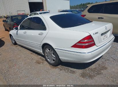 2006 MERCEDES-BENZ S 350 White  Gasoline WDBNF67J56A484545 photo #4