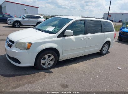 2012 DODGE GRAND CARAVAN SXT White  Flexible Fuel 2C4RDGCG7CR280359 photo #3