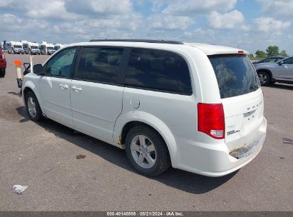 2012 DODGE GRAND CARAVAN SXT White  Flexible Fuel 2C4RDGCG7CR280359 photo #4