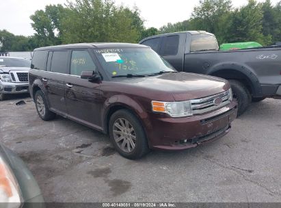 2012 FORD FLEX SEL Maroon  Gasoline 2FMHK6CC7CBD19058 photo #1