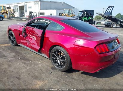 2017 FORD MUSTANG V6 Burgundy  Gasoline 1FA6P8AM9H5265641 photo #4