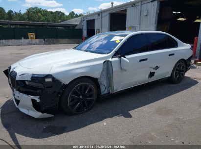 2023 BMW I7 XDRIVE60 White  Electric WBY53EJ04PCM97036 photo #3