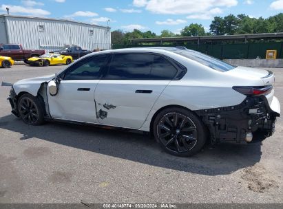 2023 BMW I7 XDRIVE60 White  Electric WBY53EJ04PCM97036 photo #4