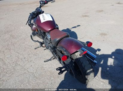 2022 INDIAN MOTORCYCLE CO. SCOUT BOBBER ABS Maroon  Gasoline 56KMTA007N3188711 photo #4