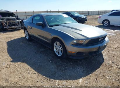 2011 FORD MUSTANG V6 Gray  Gasoline 1ZVBP8AM5B5110677 photo #1