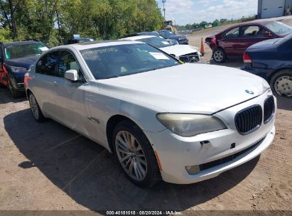 2012 BMW 750LI XDRIVE White  Gasoline WBAKC8C58CC437881 photo #1