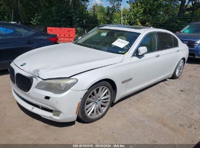 2012 BMW 750LI XDRIVE White  Gasoline WBAKC8C58CC437881 photo #3