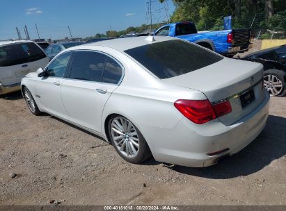 2012 BMW 750LI XDRIVE White  Gasoline WBAKC8C58CC437881 photo #4