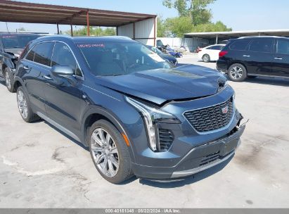 2019 CADILLAC XT4 PREMIUM LUXURY Gray  Gasoline 1GYFZCR40KF128109 photo #1