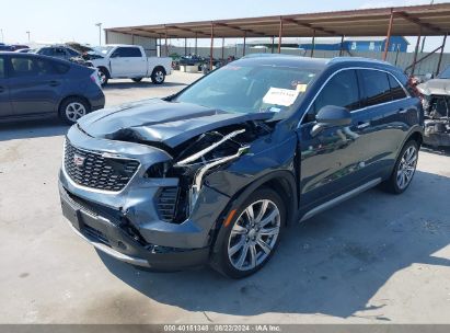 2019 CADILLAC XT4 PREMIUM LUXURY Gray  Gasoline 1GYFZCR40KF128109 photo #3