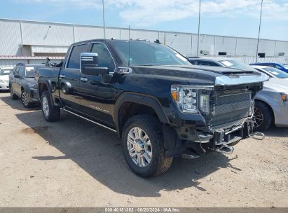 2022 GMC SIERRA 2500HD 4WD  STANDARD BED DENALI Black  Diesel 1GT49REY8NF242601 photo #1