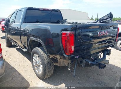 2022 GMC SIERRA 2500HD 4WD  STANDARD BED DENALI Black  Diesel 1GT49REY8NF242601 photo #4