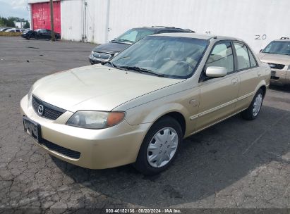 2002 MAZDA PROTEGE DX/ES/LX Gold  Gasoline JM1BJ225421606859 photo #3