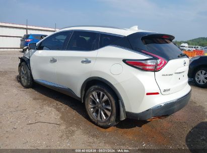 2018 NISSAN MURANO SL White  Gasoline 5N1AZ2MG4JN107064 photo #4