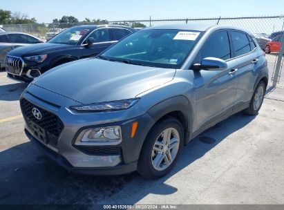 2021 HYUNDAI KONA SE Silver  Gasoline KM8K12AA4MU632809 photo #3