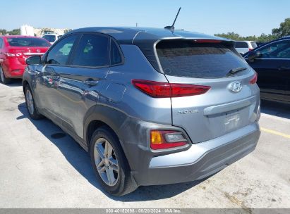 2021 HYUNDAI KONA SE Silver  Gasoline KM8K12AA4MU632809 photo #4