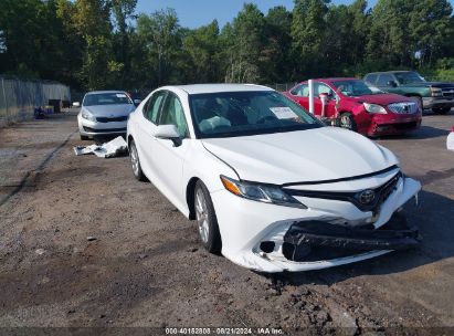 2018 TOYOTA CAMRY LE Brown  Gasoline 4T1B11HK0JU022491 photo #1