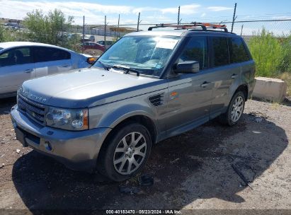 2008 LAND ROVER RANGE ROVER SPORT HSE Gray  Gasoline SALSK25428A168862 photo #3