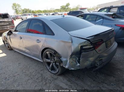 2016 AUDI S8 4.0T PLUS Silver  Gasoline WUAJ5AFD9GN900885 photo #4