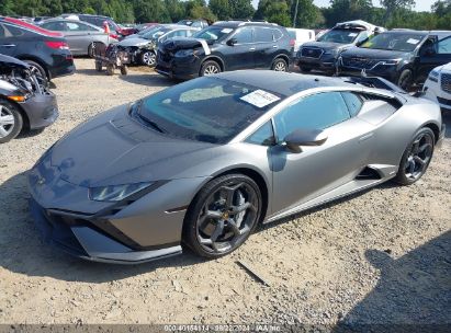 2023 LAMBORGHINI HURACAN TECNICA COUPE Gray  Gasoline ZHWUB6ZF1PLA25322 photo #3