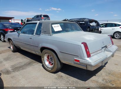 1986 OLDSMOBILE CUTLASS SUPREME BROUGHAM Silver  Gasoline 1G3GM47Y6GP365077 photo #4