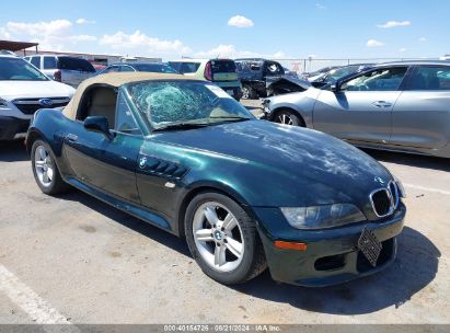 2000 BMW Z3 2.3 Black  Gasoline 4USCH9345YLF86596 photo #1