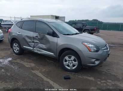 2014 NISSAN ROGUE SELECT S Gray  Gasoline JN8AS5MV7EW721426 photo #1