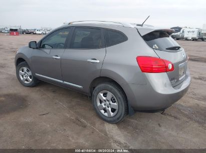 2014 NISSAN ROGUE SELECT S Gray  Gasoline JN8AS5MV7EW721426 photo #4