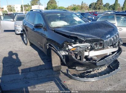 2019 JEEP CHEROKEE LATITUDE FWD Black  Gasoline 1C4PJLCB7KD249417 photo #1