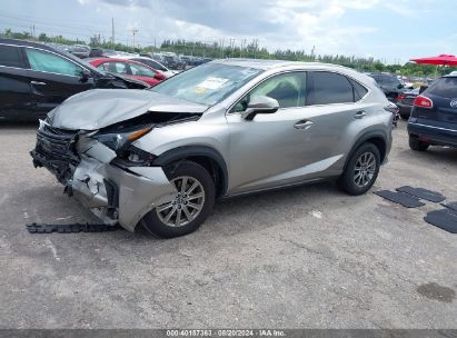 2020 LEXUS NX 300 Gray  Gasoline JTJDARBZ7L2164365 photo #3