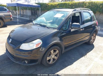 2012 SUZUKI SX4 PREMIUM/TECH VALU PKG (NAV) Black  Gasoline JS2YB5A32C6304926 photo #3