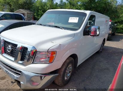 2014 NISSAN NV CARGO NV2500 HD SV V8 White  Gasoline 1N6AF0KY2EN106107 photo #3